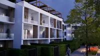 005 Ground Building 7 side pool + 48 m2 private garden